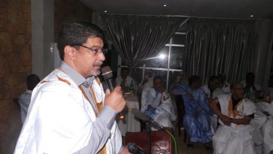 رئيس حزب الاتحاد من أجل الجمهورية الأستاذ سيدي محمد ولد محم