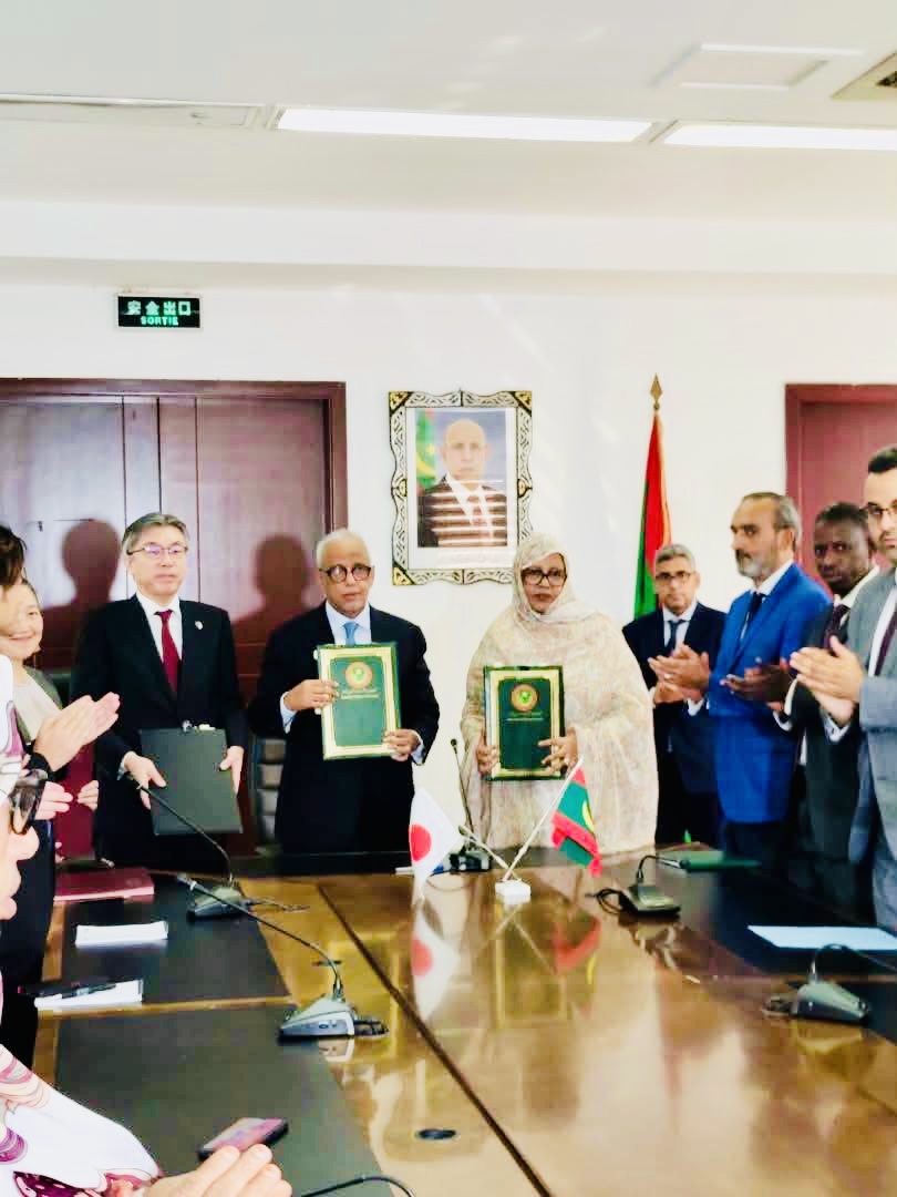 توقيع اتفاقية تمويل بين موريتانيا واليابان بقيمة 203 مليون لدعم الأمن الغذائي والزراعة