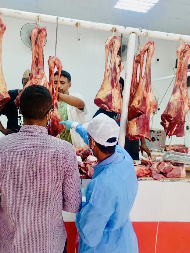 وزارة التجارة تطلق حملة للتأكد من صحة وسلامة اللحوم الحمراء